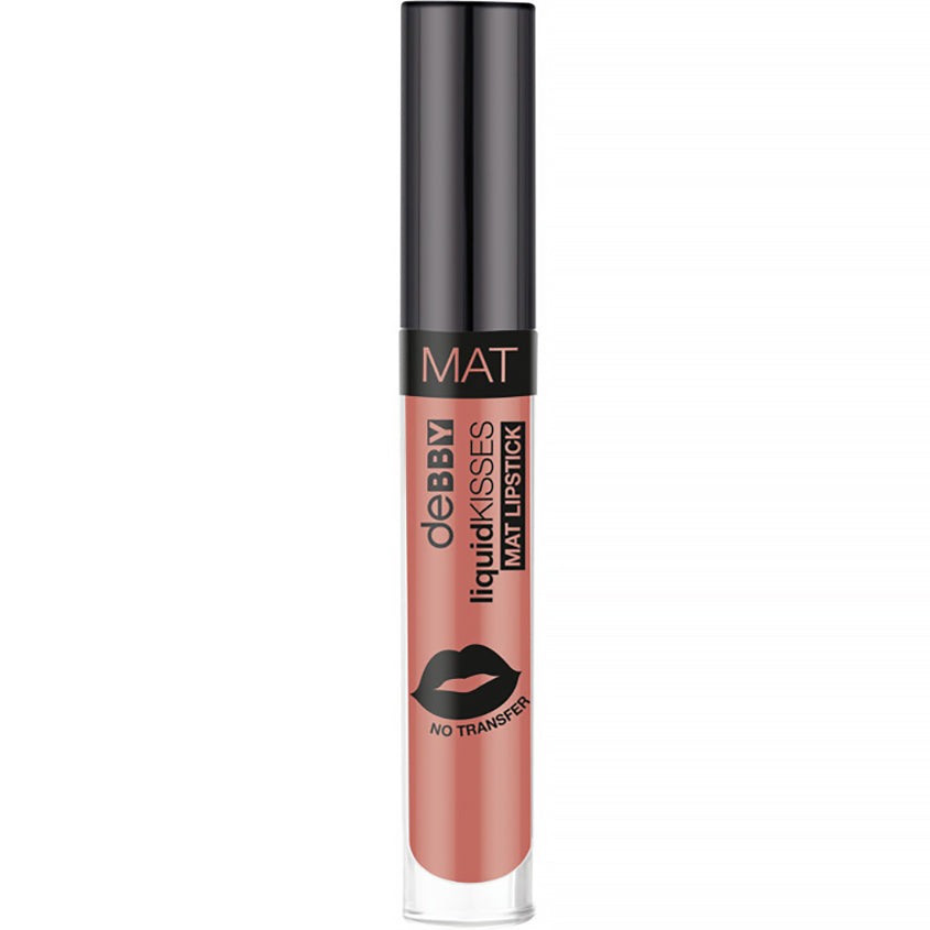 DEBBY LIQUID KISSES MAT LIPSTICK 12 NUDE CARAMEL 4.5 GR