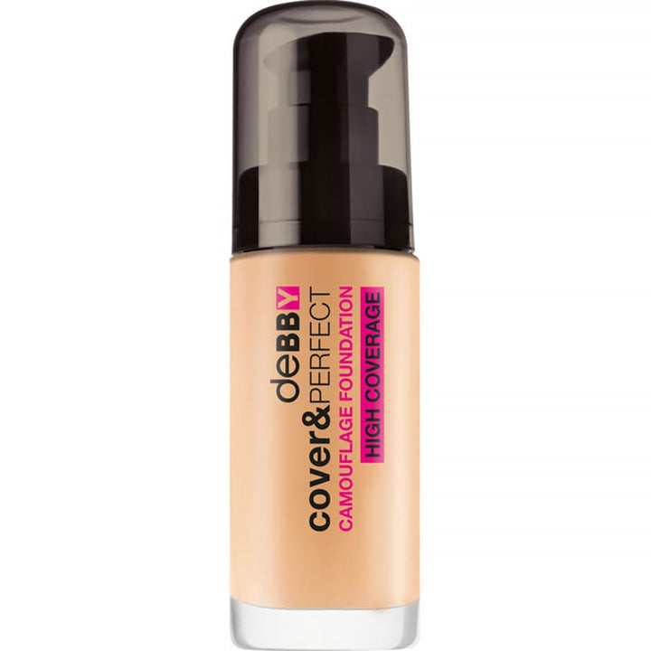 COVER & PERFECT HIGH COVERAGE FOUNDATION 02 IVORY 30ML