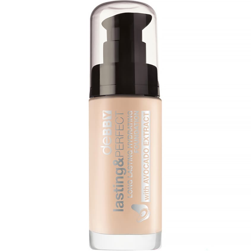 DEBBY LASTING & PERFECT LONG LASTING HYDRATING FOUNDATION 02 ROSE 30ML