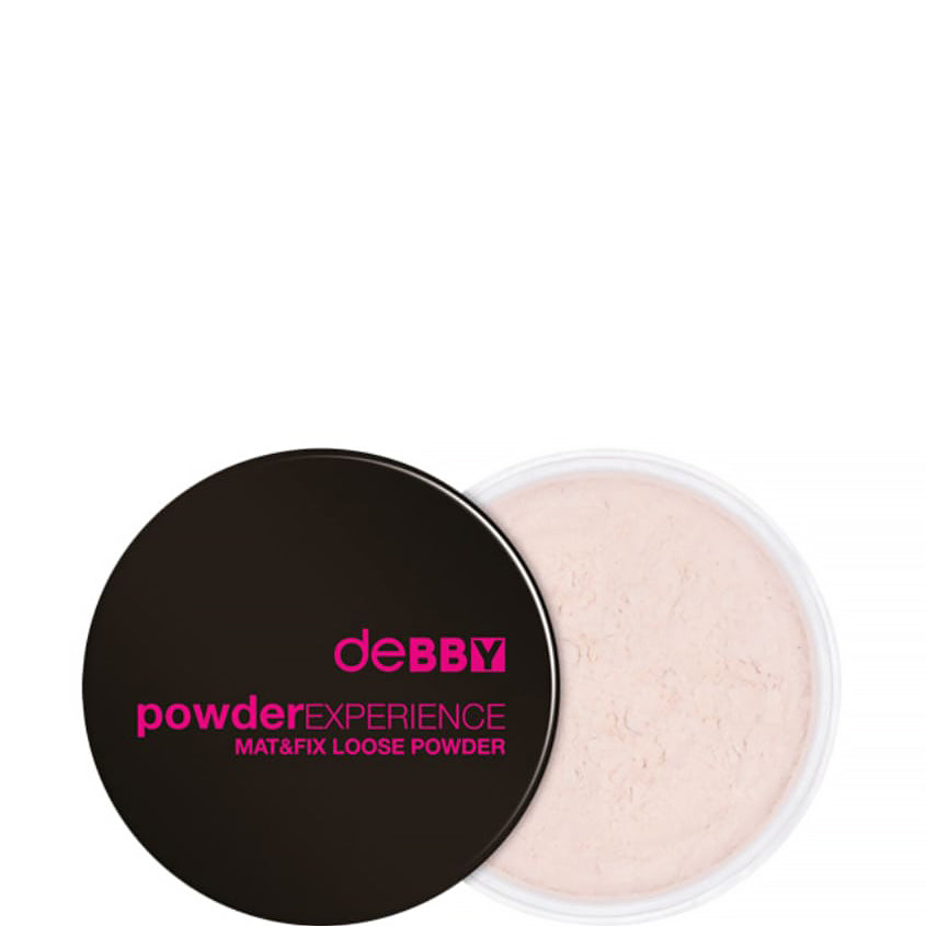 DEBBY POWDER EXPERIENCE MAT & FIX LOOSE TRANSPARENT 30GR