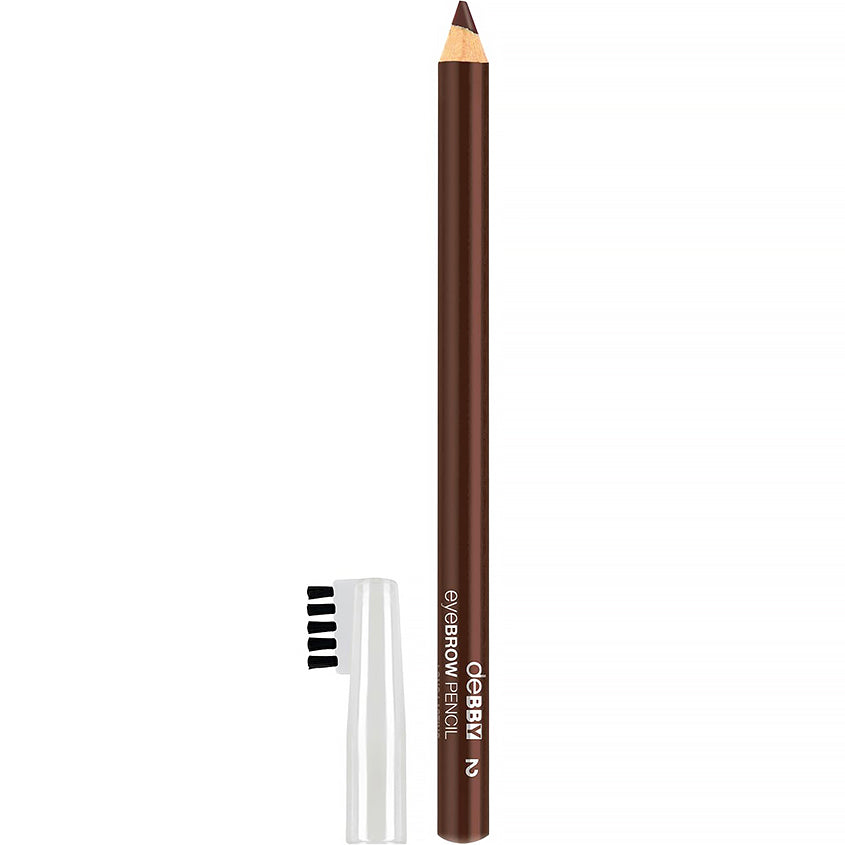 DEBBY EYEBROW PENCIL LONG LASTING 2 DARK CHESTNUT BROWN 5GR