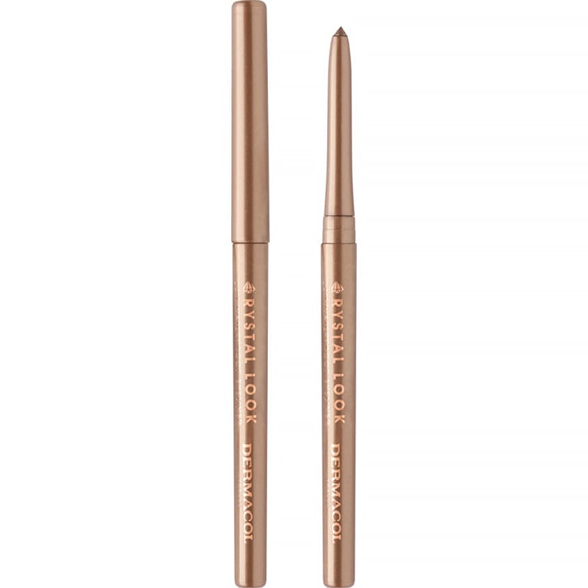 DERMACOL CRYSTAL LOOK AUTOMATIC EYELINER BRONZE 01