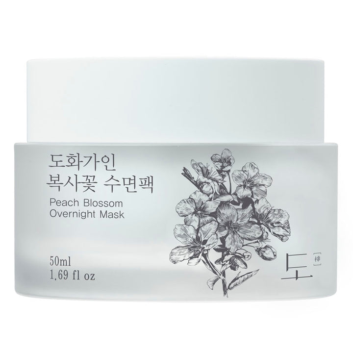 Overnight Moisturizing Face Cream-Mask with Peach Blossom