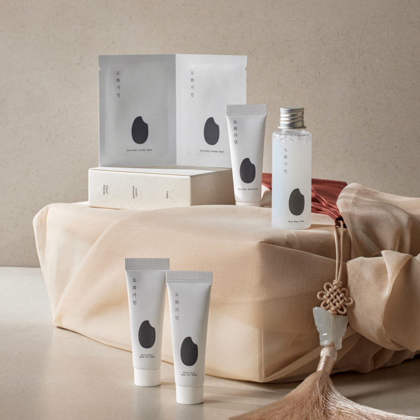 HOUSE OF DOHWA TRAVEL KIT (WASH+TONER+MOIST.+RICE MASK+BEAN MASK) – صورة 5