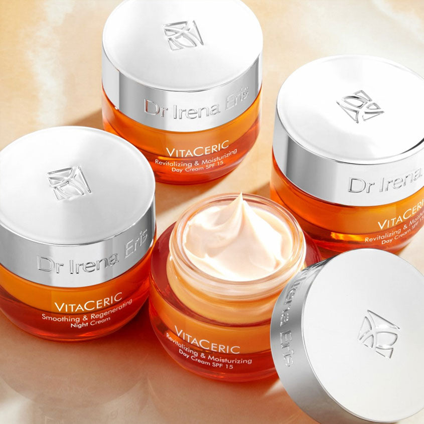 DR IRENA ERIS VITACERIC REVITALIZING AND MOISTURIZING DAY CREAM SPF 15 50ML – متجر إلكتروني