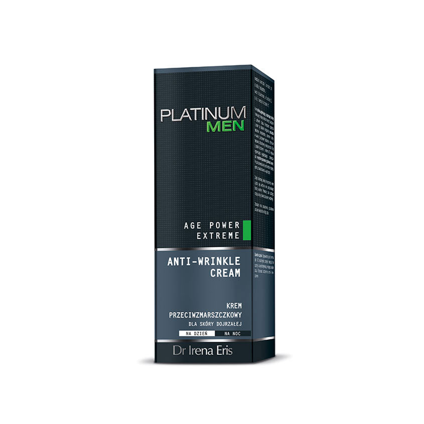 DR IRENA ERIS PLATINUM MEN AGE POWER EXTREME ANTI-WRINKLE CREAM 50ML – شراء أونلاين