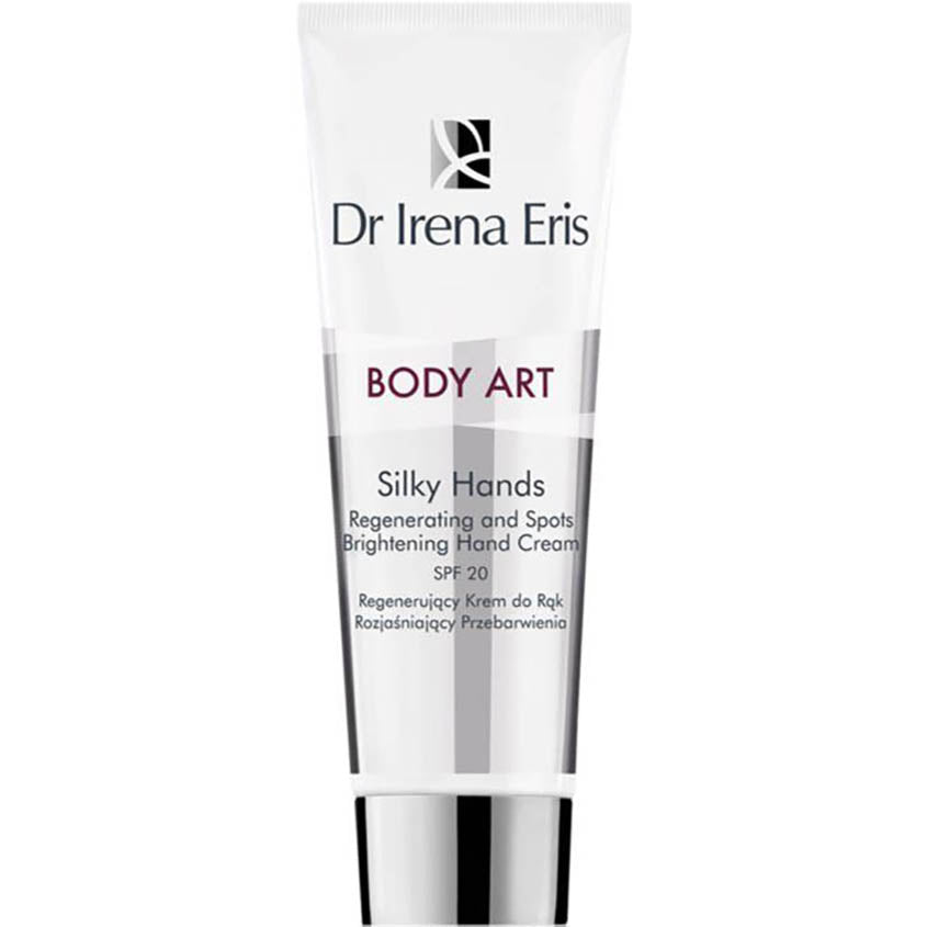 BODY ART. SILKY HANDS REGENERATING BLEMISH BRIGHTENING HAND CREAM SPF20 75ML
