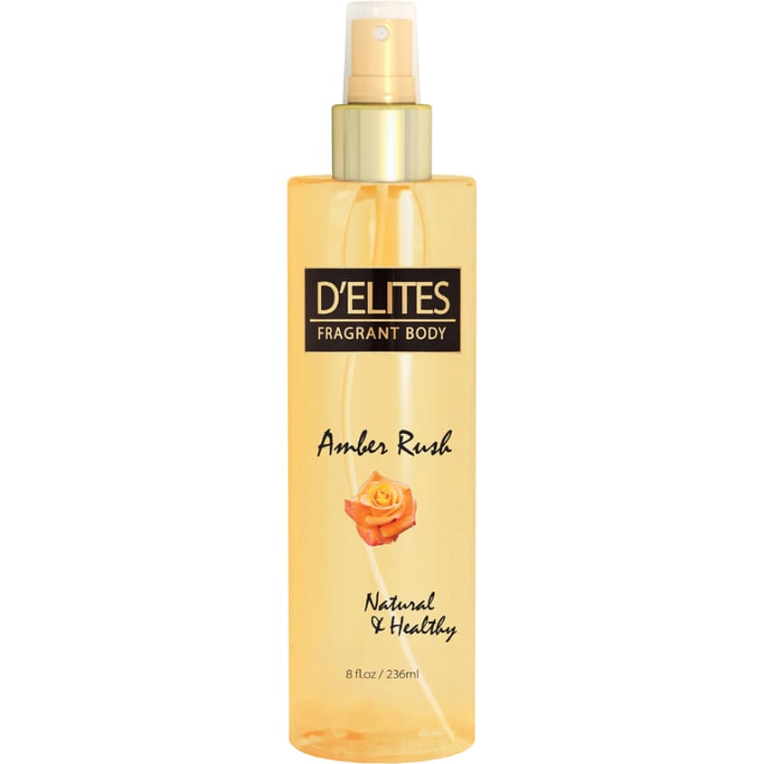 D'ELITES BODY SPLASH AMBER RUSH 236ML