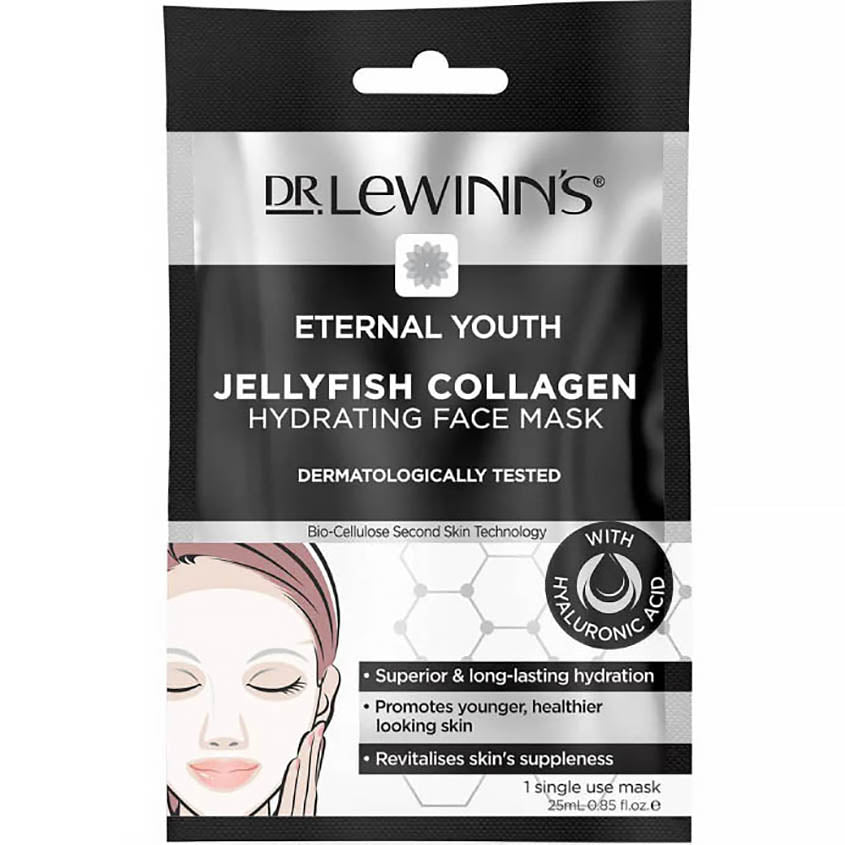 ETERNAL YOUTH JELLYFISH COLLAGEN HYDRATING FACE MASK 1PC