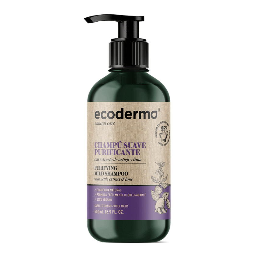 ECODERMA PURIFYING MILD SHAMPOO FOR OILY HAIR 500 ML – شراء أونلاين