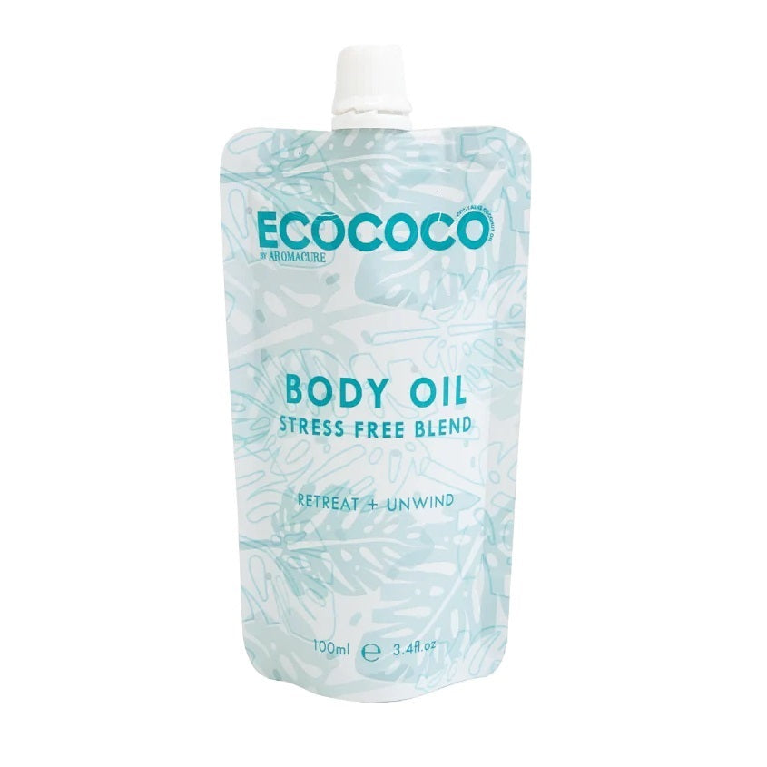 ECOCOCO STRESS-FREE BLEND BODY OIL 100ML