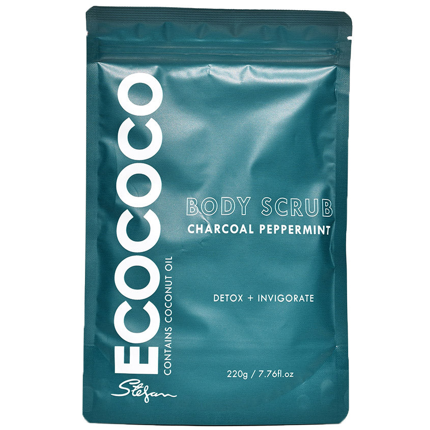 ECOCOCO CHARCOAL PEPPERMINT SCRUB 220G – شراء أونلاين