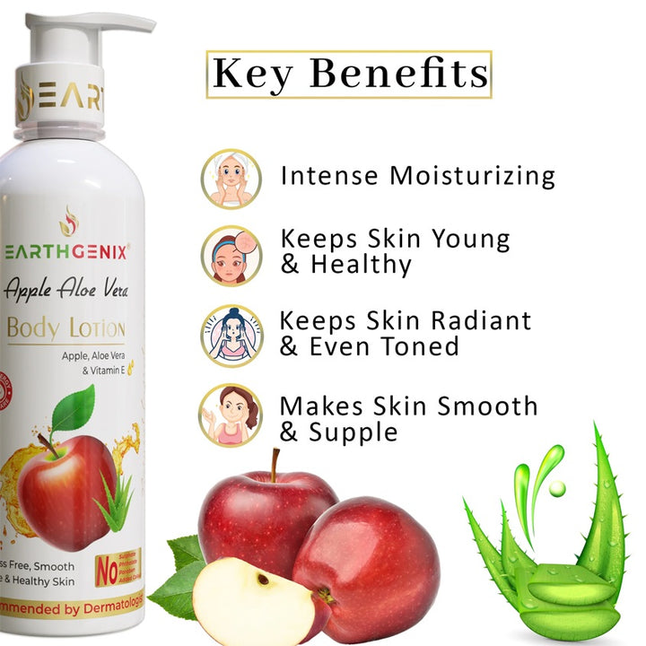 Earthgenix Apple Aloe Vera Body Lotion 500ml