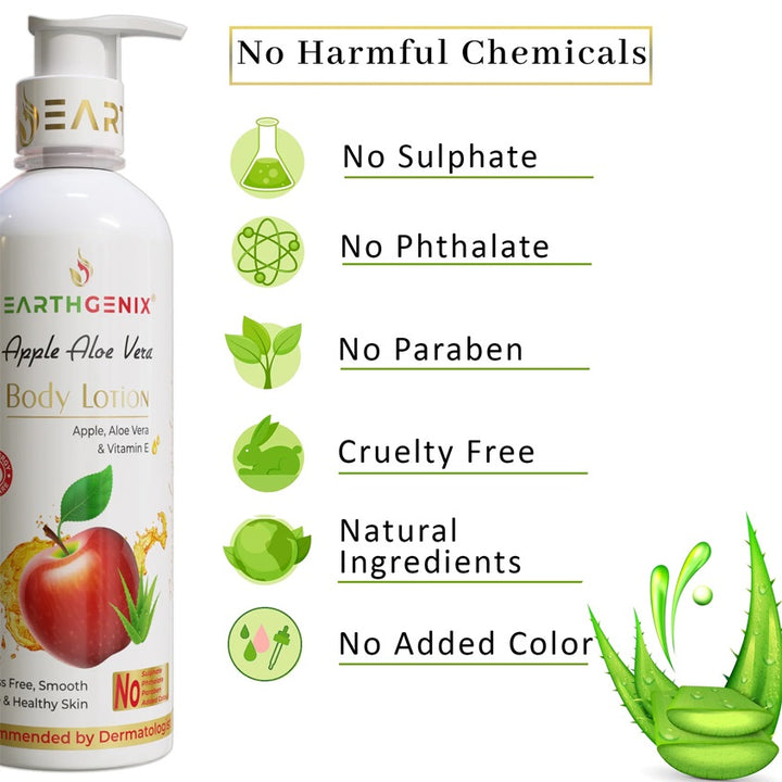 Earthgenix Apple Aloe Vera Body Lotion 500ml