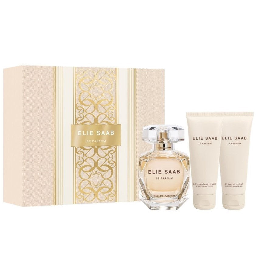 ELIE SAAB LE PARFUM XMAS SET (EDP 90ML + BL 75ML + SG 75ML)