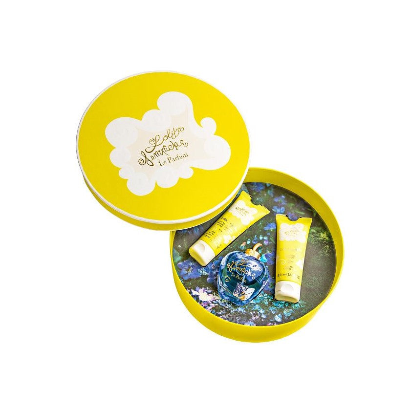 LOLITA LEMPICKA SET (LE PARFUM 100 ML EDP + 75ML PERFUMED BODY LOTION + 75ML SHOWER GEL)