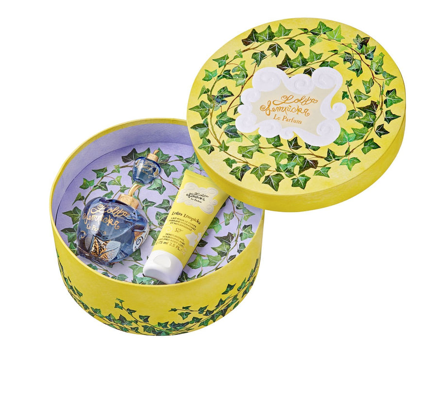 LOLITA LEMPICKA SET (LE PERFUM EDP SPRAY 100ML+BL 75ML+ EDP MINIATURE 5ML)