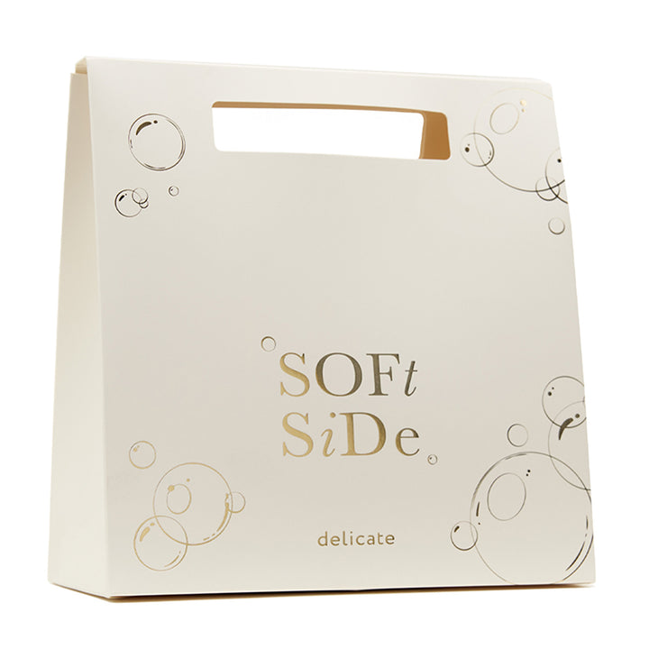 Gift-set SOFT SIDE Delicate (EDP 50 ml + Bath salt 200 gr + bath bomb 125 gr)