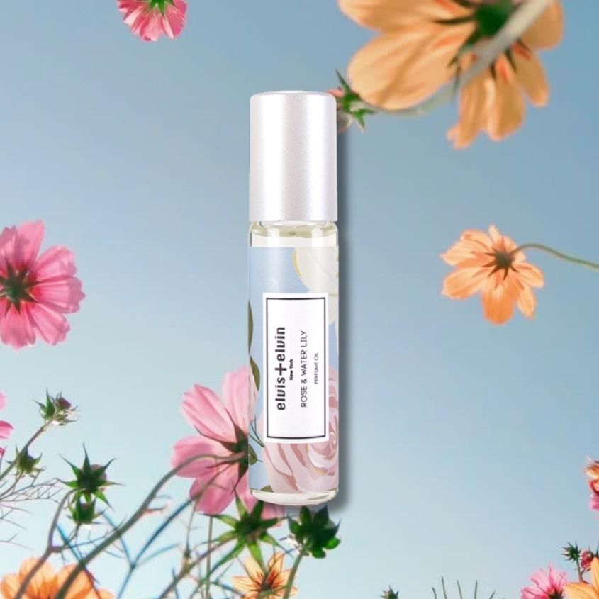 ELVIS+ELVIN ROSE & WATER LILY PERFUME OIL 15ML – free delivery