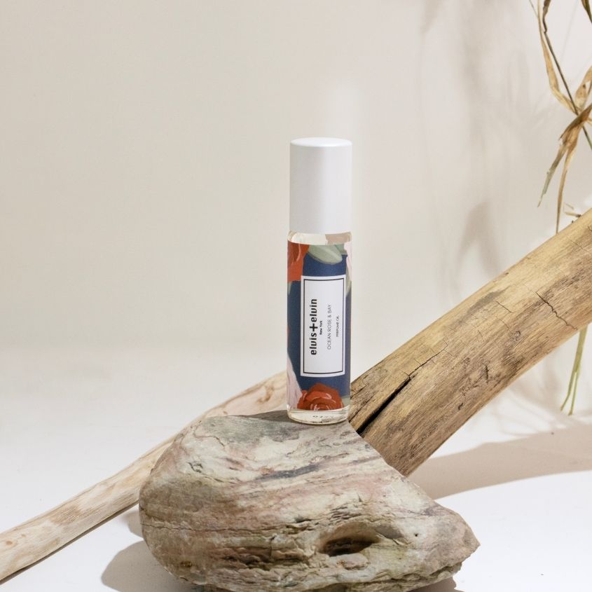 ELVIS+ELVIN OCEAN ROSE & BAY PERFUME OIL 15ML – buy online