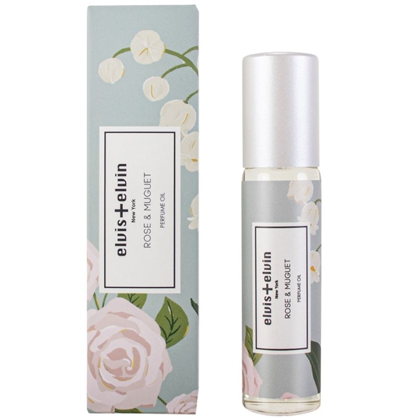 ELVIS+ELVIN ROSE & MUGUET PERFUME OIL 15ML – buy online