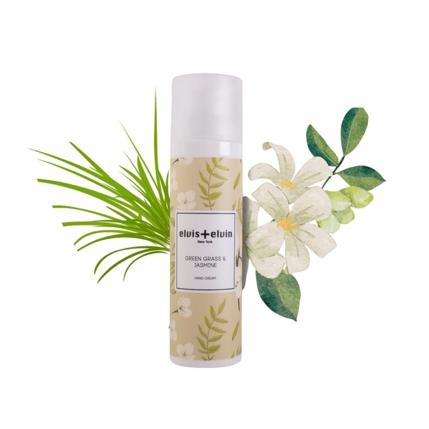 ELVIS+ELVIN GREEN GRASS & JASMINE HAND CREAM 75ML – online store