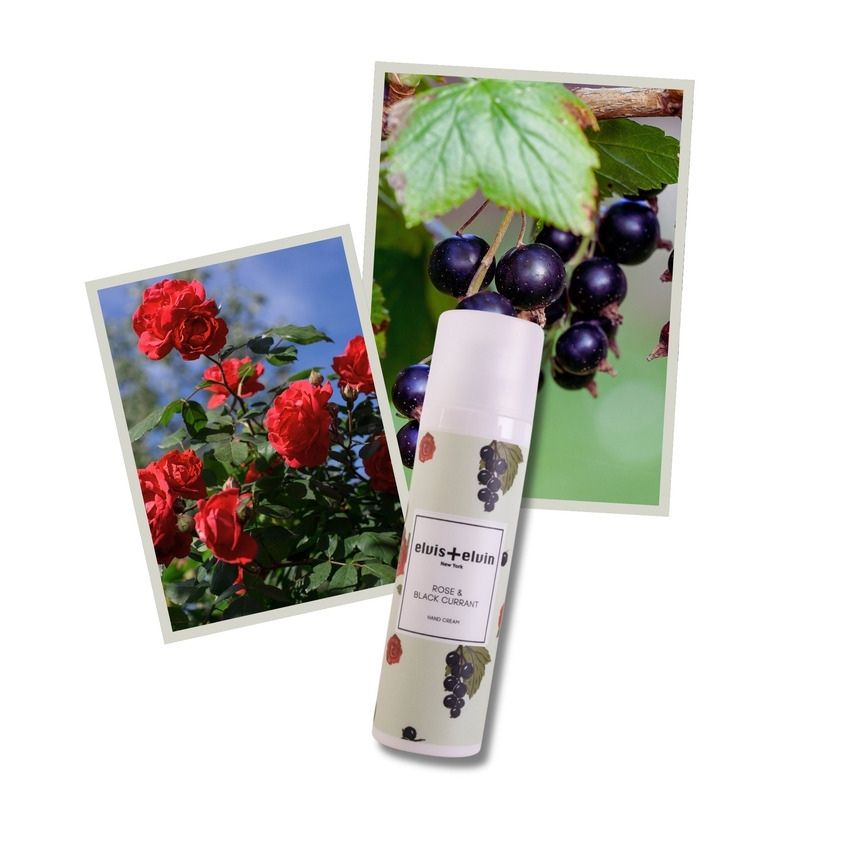 ELVIS+ELVIN ROSE & BLACK CURRANT HAND CREAM 75ML – buy online
