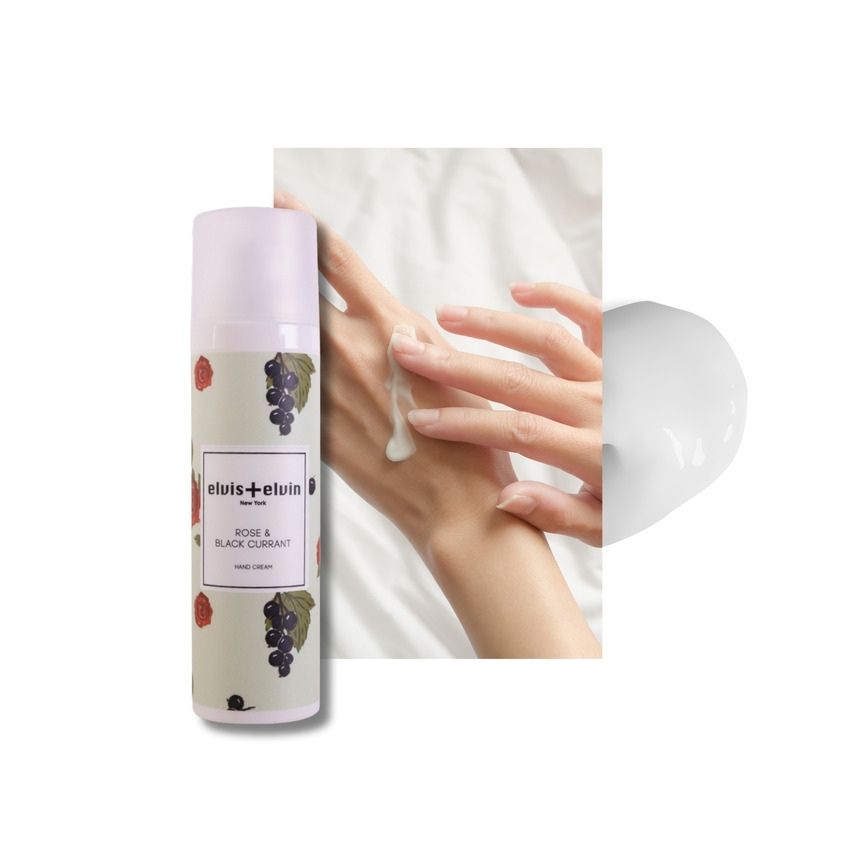 ELVIS+ELVIN ROSE & BLACK CURRANT HAND CREAM 75ML – online store