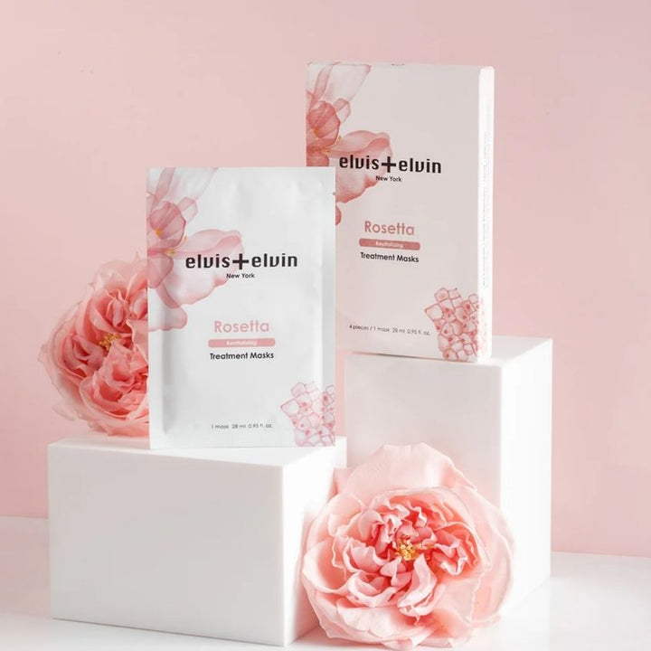 ROSE REVITALIZING TREATMENT MASK 4X28ML