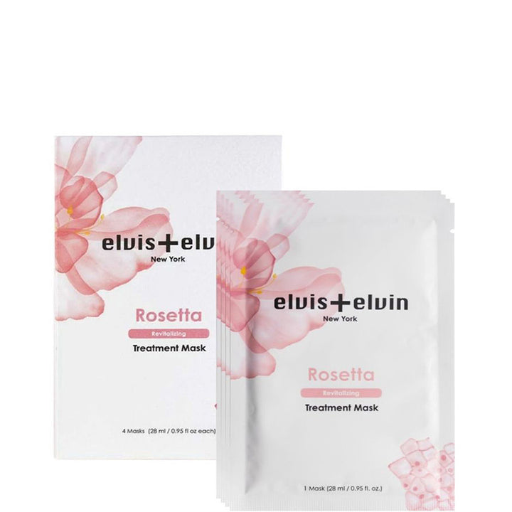 ROSE REVITALIZING TREATMENT MASK 4X28ML
