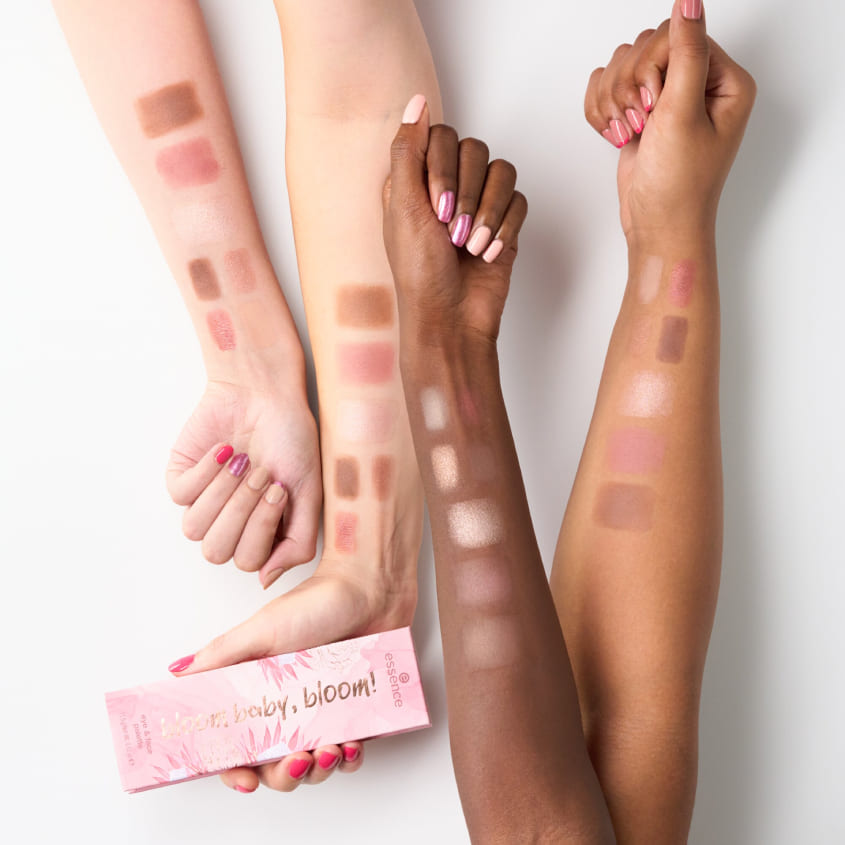 ESSENCE bloom baby, bloom! eye & face palette 02 11.5g – photo 9