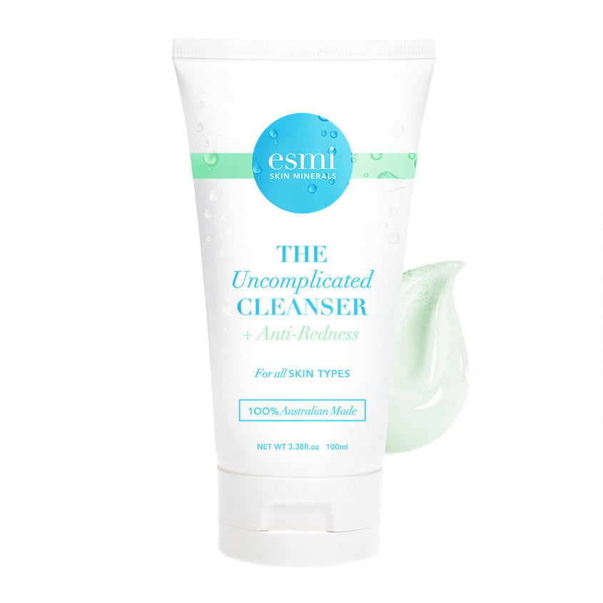 ESMI SKIN MINERALS THE UNCOMPLICATED CLEANSER PLUS ANTI-REDNESS 100ML – شراء أونلاين