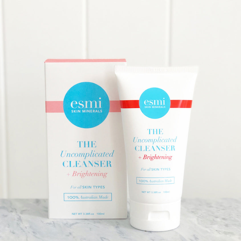 ESMI SKIN MINERALS THE UNCOMPLICATED CLEANSER PLUS BRIGHTENING 100ML – buy online