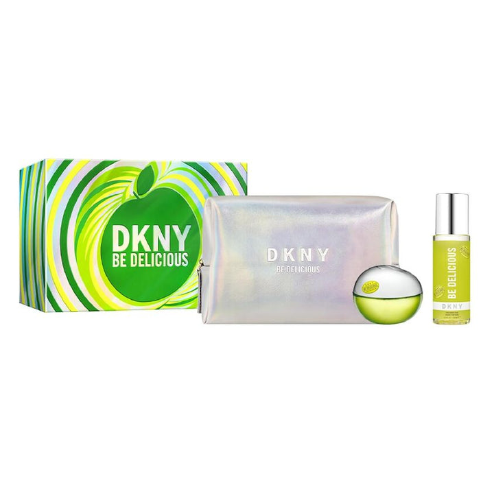 Gifts DKNY BE DELICIOUS (W) SET EDP 100ML + B/MIST 125ML + POUCH