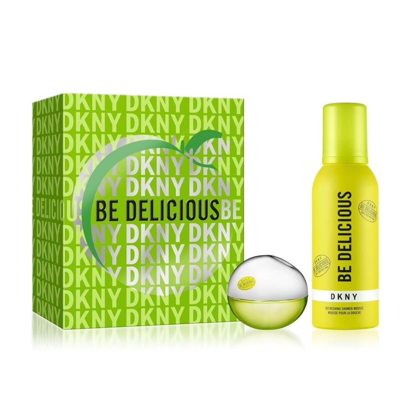 DKNY BE DELICIOUS (W) SET EDP 100ML + REFRESHING SHOWER MOUSSE 150ML