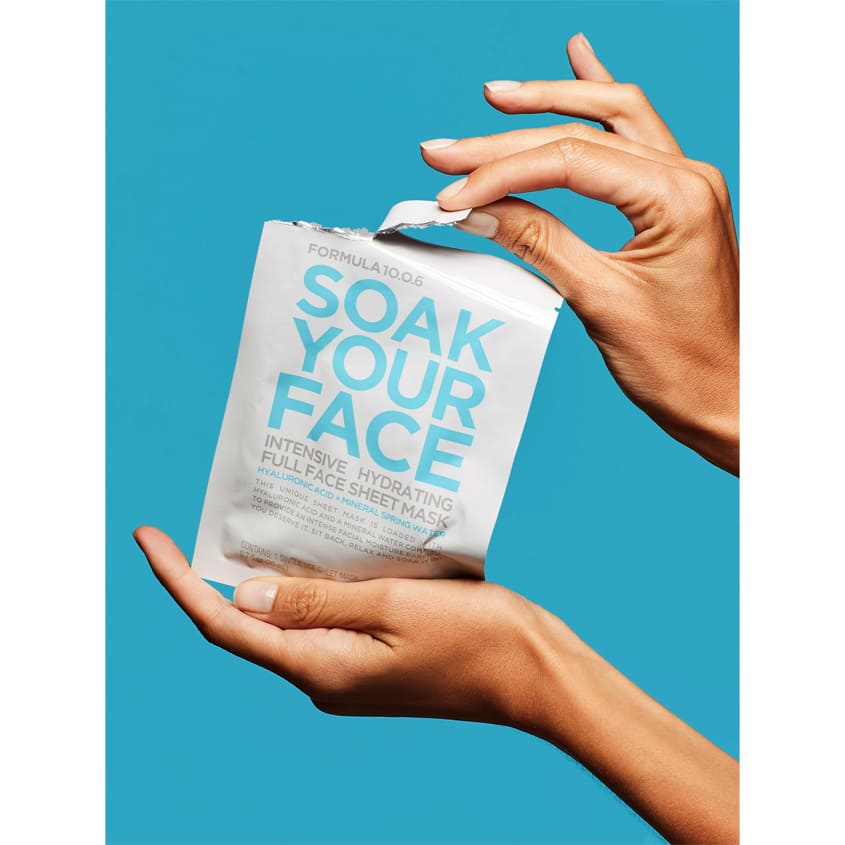 Soak Your Face Intensive Hydrating Full Face Sheet Mask
