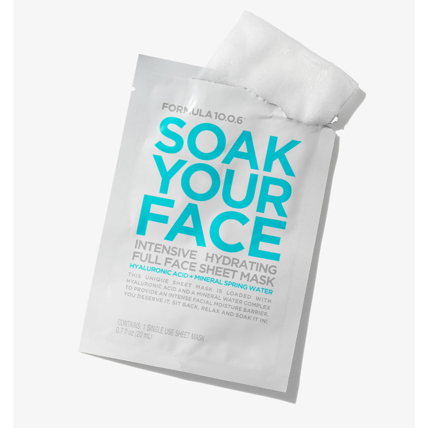 Soak Your Face Intensive Hydrating Full Face Sheet Mask