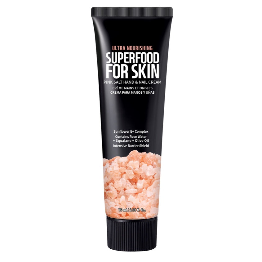 FARMSKIN SUPERFOOD FOR SKIN HAND & NAIL CREAM PINK SALT 50ML