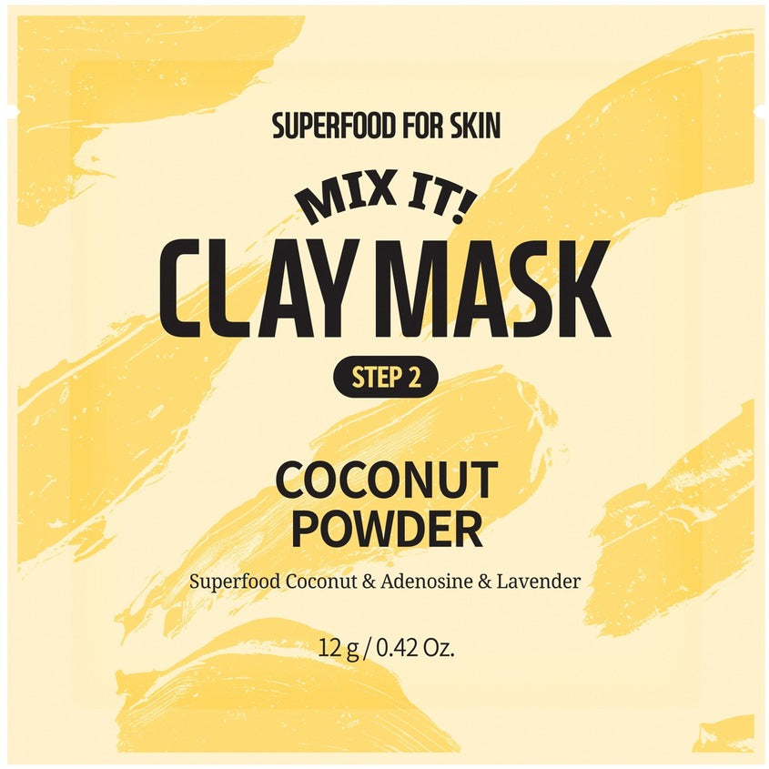 FARMSKIN CLAY MASK COCONUT 12ML – صورة 7
