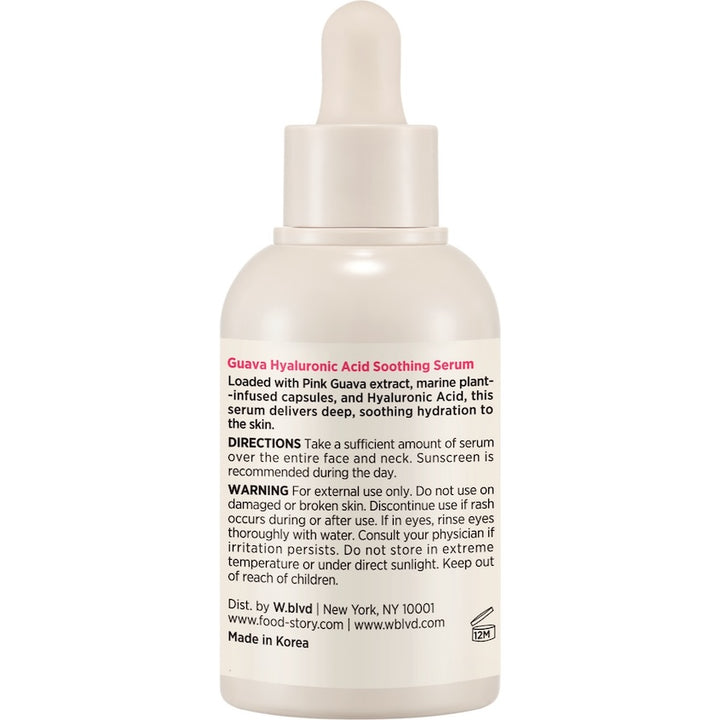 FOOD STORY Hyaluronic Acid Soothing Serum Guava