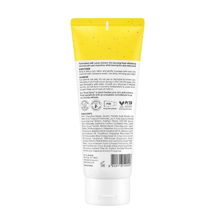 LEMON VITAMIN FRESH CLEANSING FOAM 170G
