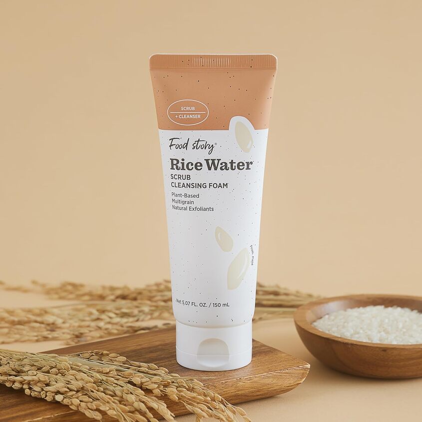 FOOD STORY RICE WATER SCRUB CLEANSING FOAM 170G – شراء أونلاين