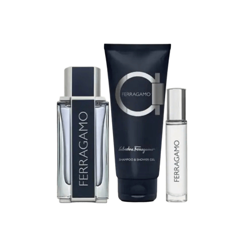 SET (FERRAGAMO EDT 100ML+ 10ML+SSG 100ML)