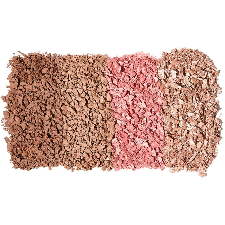 Golden decagon mask contouring palette