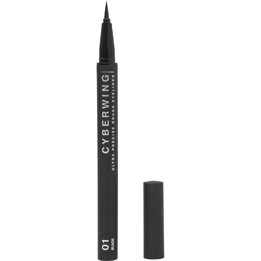 INFLUENCE EYELINER WITH BRUSH CYBER WING 01