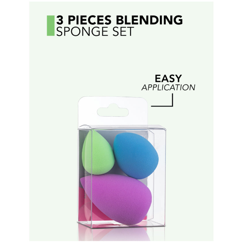 FLORMAR ACC TOOLS 3 PIECES BLENDING SPONGE SET REDESIGN – buy online
