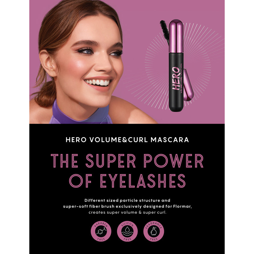 HERO VOLUME CURL MASCARA 10 ML