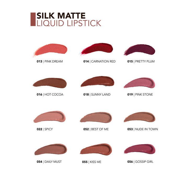 SILK MATTE LIQUID LIPSTICK 006 CHERRY BLOSSOM 4,5 ML