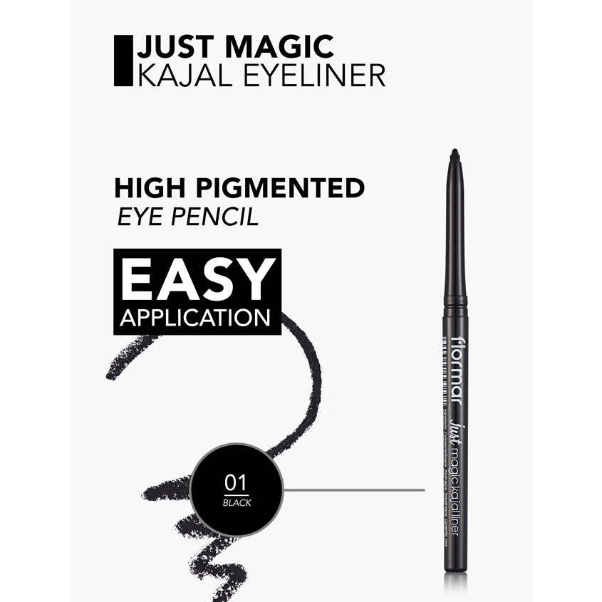 Just Magic Kajal Liner Deep Black