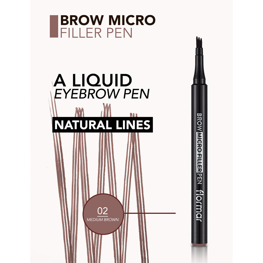 BROW MICRO FILLER PEN 002 MEDIUM BROWN 1,1 ML